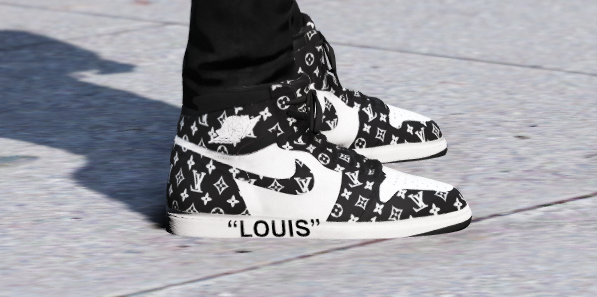 Ceeze's Louis Vuitton x Air Jordan 1 Customs