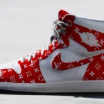 Louis Vuitton x Air Jordan 1 Customs