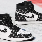 Louis Vuitton x Air Jordan 1 Customs