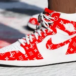 Louis Vuitton x Air Jordan 1 Customs