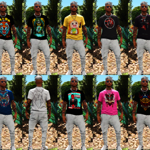 Male T-shirt 1.0 – GTA 5 mod