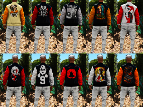 Male college jacket 1.0