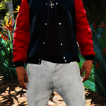 Male college jacket 1.0