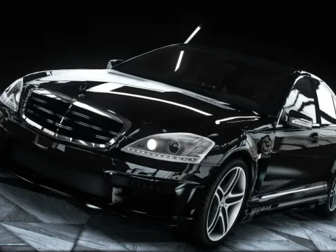 Mercedes Benz S-Class w221 Black Bison Edition 2009 [Add-On / Unlocked] 1.0
