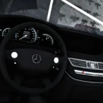 Mercedes Benz S-Class w221 Black Bison Edition 2009 [Add-On / Unlocked] 1.0