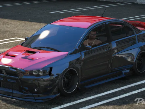 Mitsubishi Lancer Evolution X [Add-On / FiveM/ Replace | Extras] 1.1
