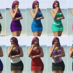 More Than 350 Textures For MP Female
