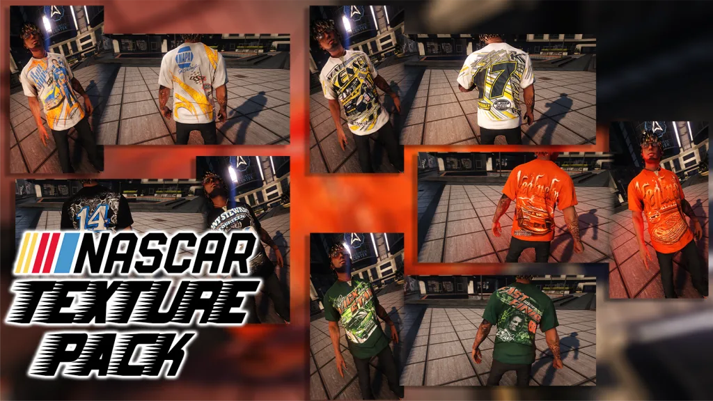 NASCAR Texture Pack for MP Male 1