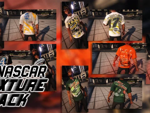 NASCAR Texture Pack for MP Male 1