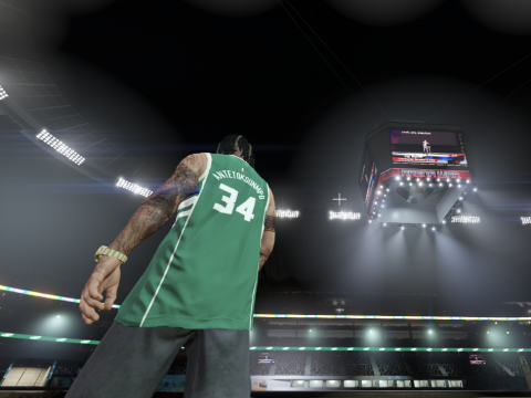 NBA Giannis Antetokounmpo Milwaukee Bucks Jersey For MP Male 1.0
