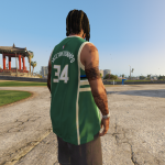 NBA Giannis Antetokounmpo Milwaukee Bucks Jersey For MP Male 1.0