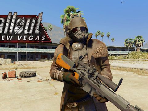 NCR Ranger Fallout New Vegas [Add-On Ped]