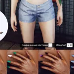 Nails for MP Female (compatible with GTA online, Rage MP and others) 1.1