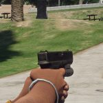 PAYDAY 2 Glock 17 Texture With Night Sights - gun model by metroidguy 1.0