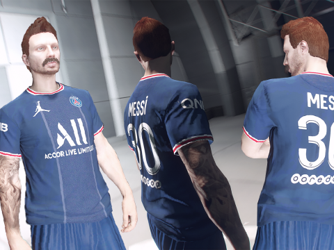 PSG MESSI JERSEY [SP / FiveM] 1.0