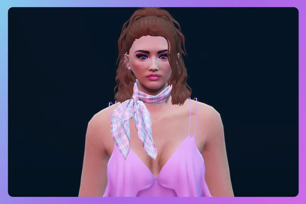 Pattern scarf for MP Female