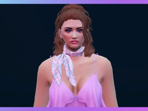 Pattern scarf for MP Female