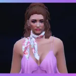 Pattern scarf for MP Female