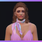 Pattern scarf for MP Female