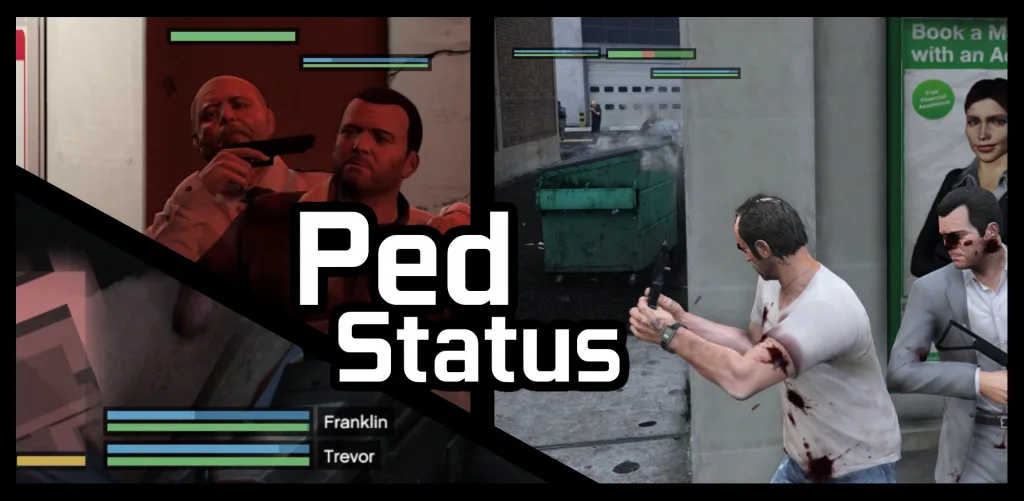 Ped Status - Health and Armor Display 1.0