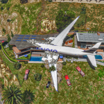 Plane accident at Franklin's house 1