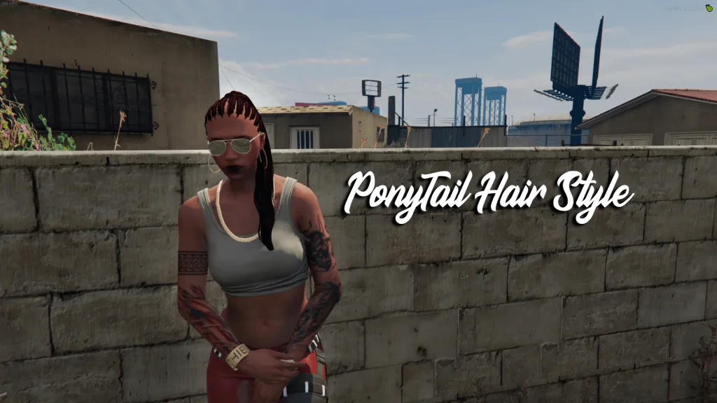 PonyTail Hair Style for MP Female 1.0 