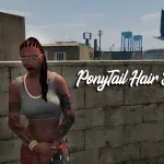 PonyTail Hair Style for MP Female 1.0