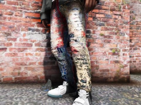 Proletareart UROBOROS DENIM jeans V 1