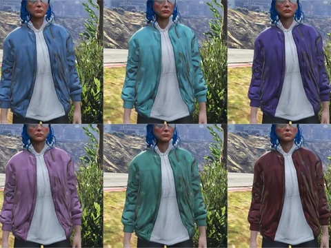 Regularsized Hoodie Jacket Textures for MP Female 1.0