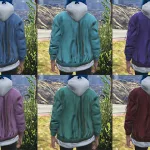 Regularsized Hoodie Jacket Textures for MP Female 1.0