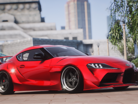 STREETHUNTER Toyota Supra A90 [Add-On] 1.1