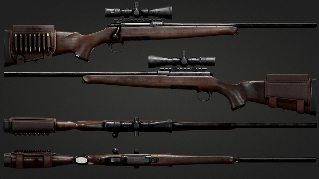 Sauer 101 Hunting Rifle [Animated | 4K] 1.0