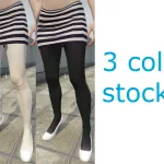 Skirt and high heels with stockings for mp female 1.0