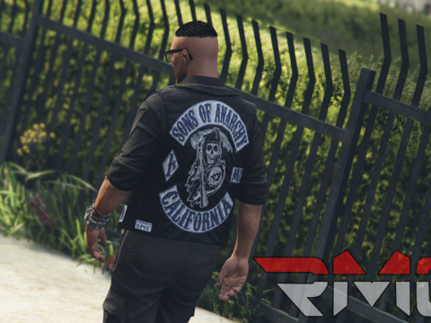 Sons of Anarchy MC vest [ President and Member vest ] MP Fivem/SP v2