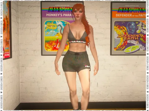 Sport top and short for MP Female