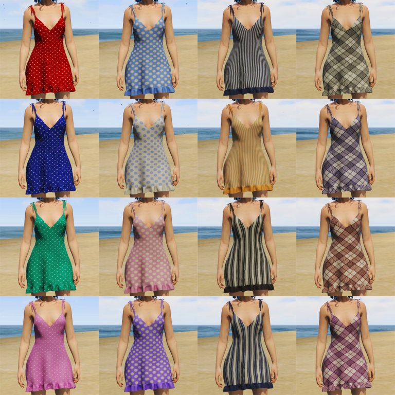 Glitter Dress - Mp Female - Textures – Gta 5 Mod