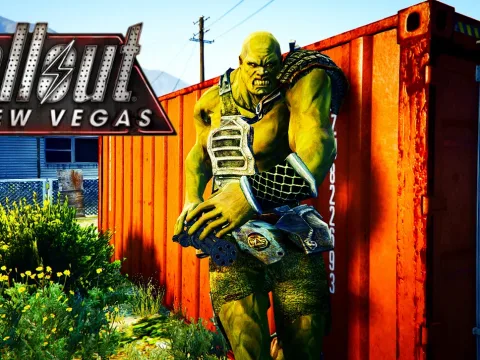 Super Mutant Fallout New Vegas [Add-On Ped]