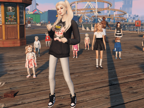 Teenage girl - ADD-ON PED 0.8