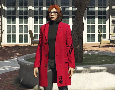 Traditional Japanese art in jacket 1.1