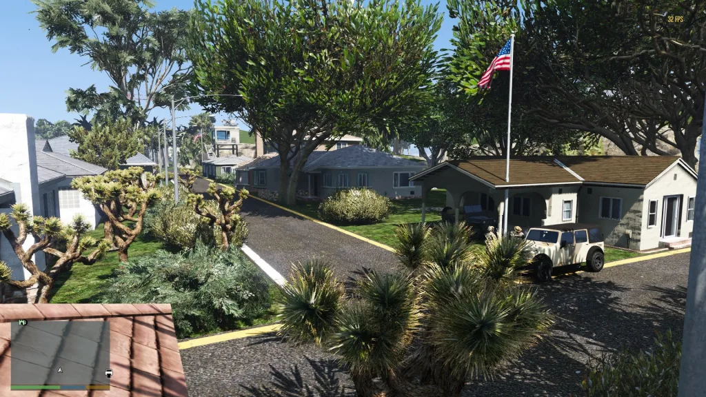 U.S island army base