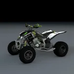 Yamaha YZF 450 ATV - Monster Energy