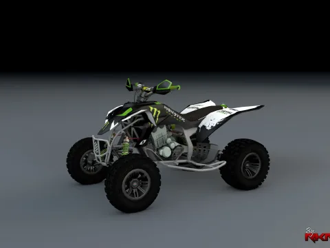 Yamaha YZF 450 ATV - Monster Energy