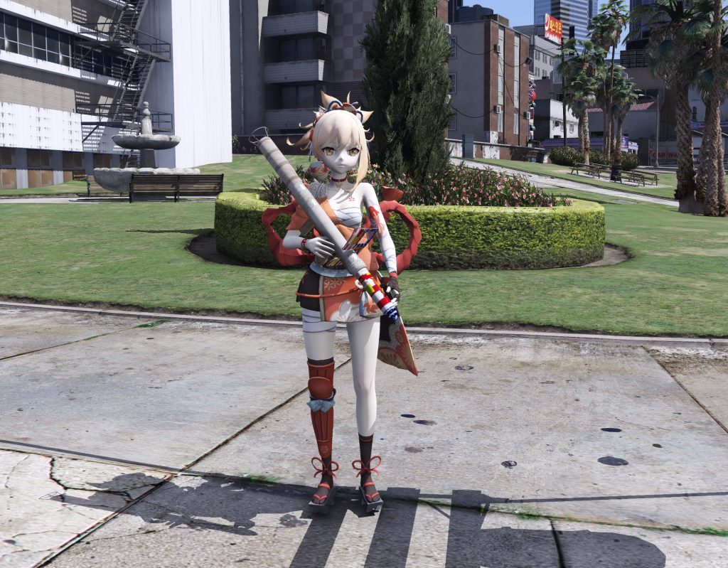 Yoimiya from Genshin Impact [Add-On Ped] 1.0