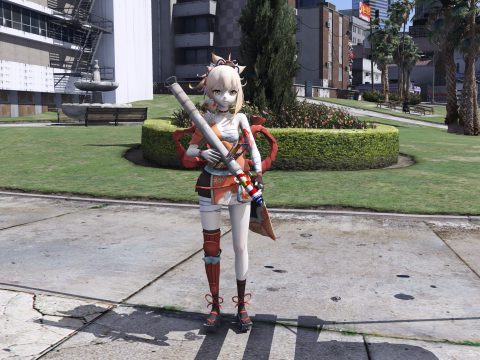 Yoimiya from Genshin Impact [Add-On Ped] 1.0