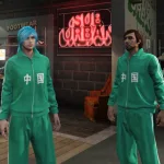 Wu Jing's sports suit for mp character 1.0