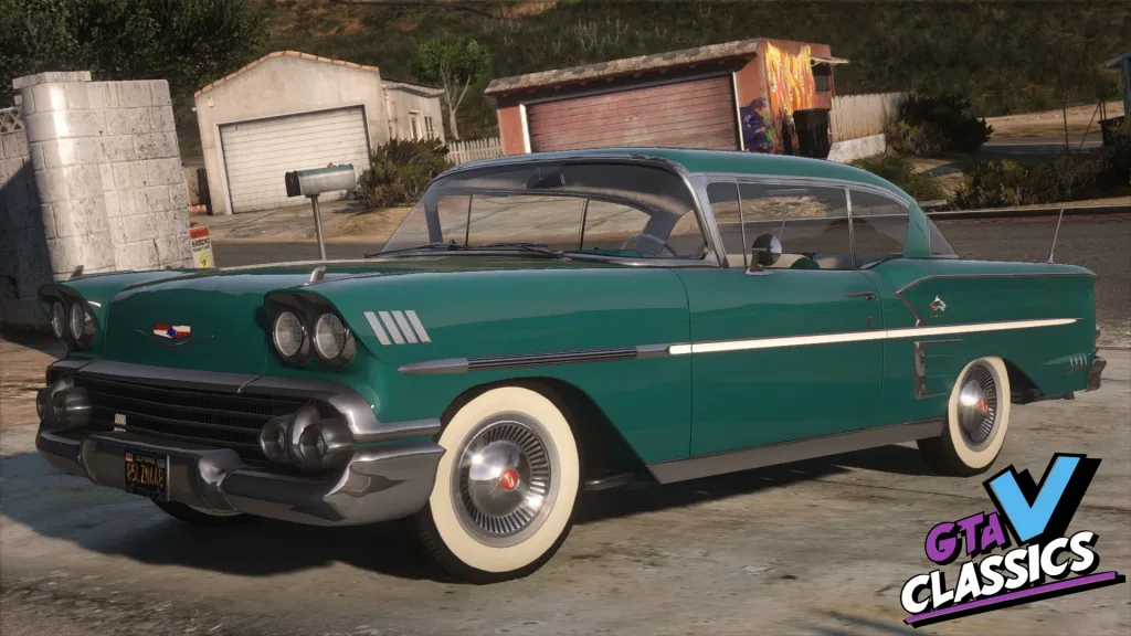 1958 Chevrolet Bel Air Impala Pack [Add-On | Template | Extras | LODs] 1.0