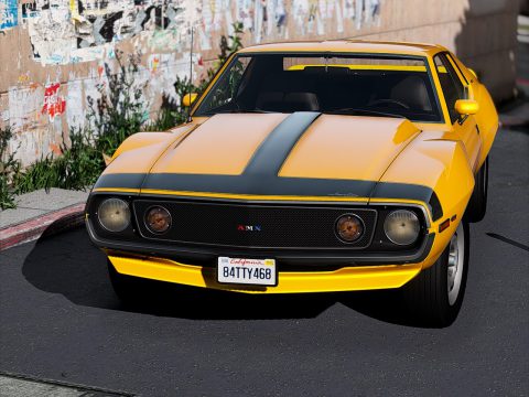 1971 AMC Javelin-AMX [Add-On | Tuning | Template | Extras] 1.0