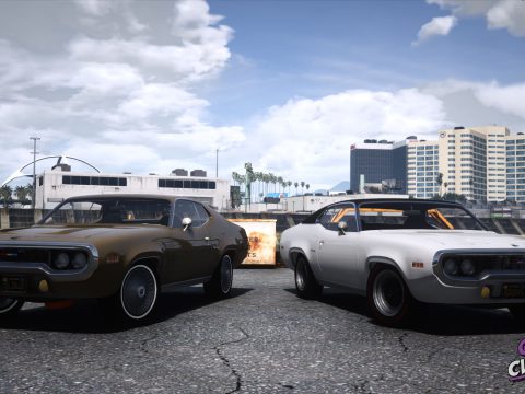 1971 Plymouth Satellite Sebring [Add-On | LODs | Extras ] 1.1