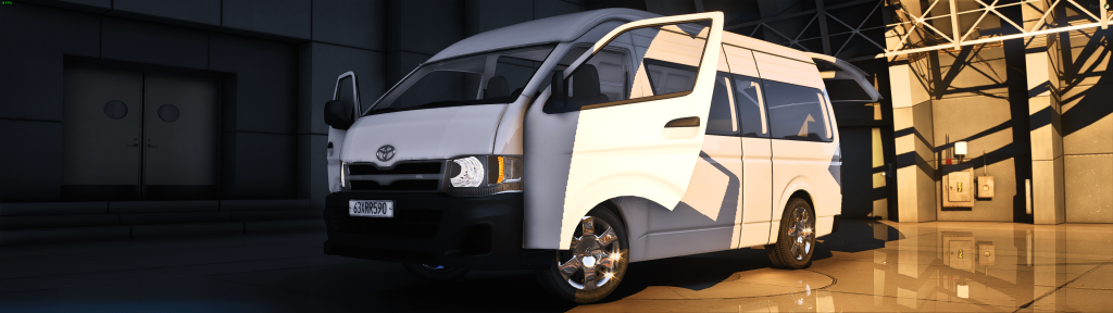 2012 Toyota Hiace SLWB [Add-On / Replace | FiveM | Template] 1.0