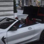 2021 BMW M8 F91 Competition Convertible [Animated Roof] [Add-On] 2.0 Only GTAV plate